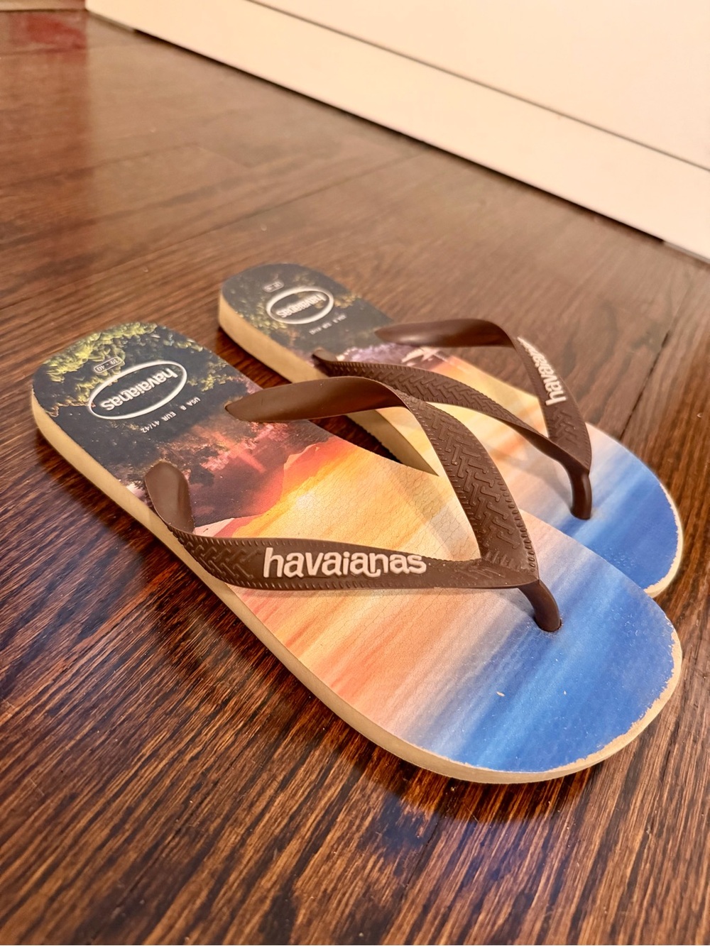 Havaianas Gradient Sunset Flip Flops - Picture 5 of 8
